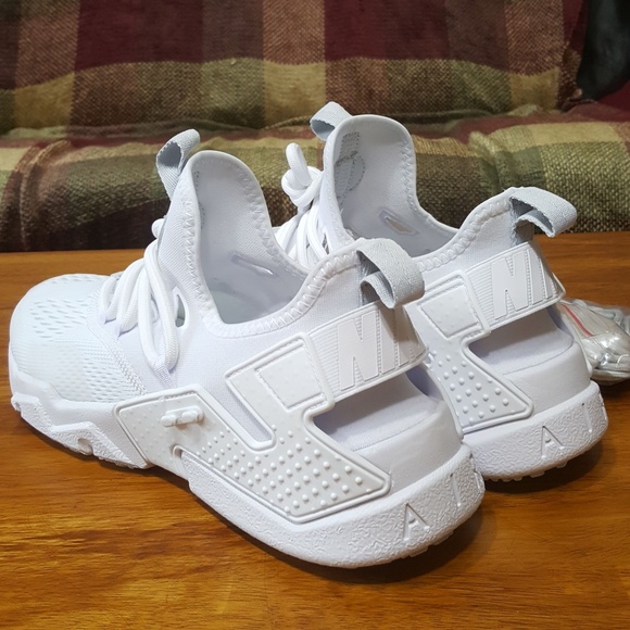 Nike Air Huarache Drift BR White AO1133-100 7 9.5 - Picture 6 of 8
